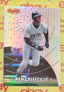  1997 Bowman's Best   Preview Refractor #BBP2   Ken Griffey Jr.  Team: Seattle M - Picture 1 of 6