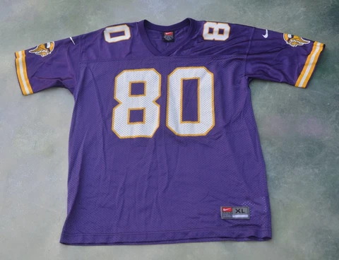 Vintage Nike NFL Minnesota Vikings Cris Carter #80 Jersey Size Youth XL 18-20 Cover