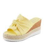 Patrizia Women's Bellaluce Slide Wedge Sandals Yellow Eu 40 / Us 9