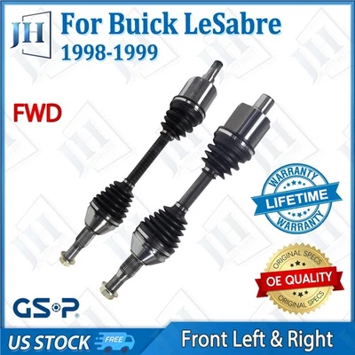 Juego de ejes CV par delantero izquierdo y derecho OE para Buick LeSabre 1998-1999 tracción delantera Foto 1 de 4