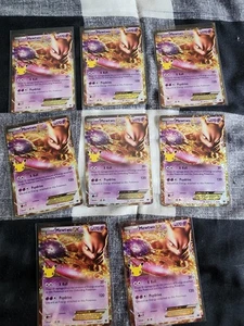 Mewtwo-EX - 54/99 (Classic Collection) Celebrations NM Pokemon TCG set of 8 - Picture 1 of 8