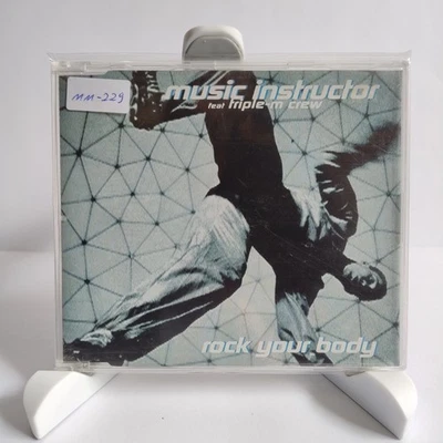 Music Instructor Feat. Triple-M Crew – Rock Your Body, Maxi-CD (VG/G), MM-229 - Bild 1 von 2