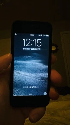 iPhone 5 16gb черный разблокированный хорошее состояние * клапан * птица * - Изображение 1 из 4