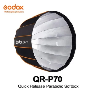 US Godox QR-P70 70cm Quickly Release Parabolic Softbox For Bowens Studio Flash - Picture 1 of 12