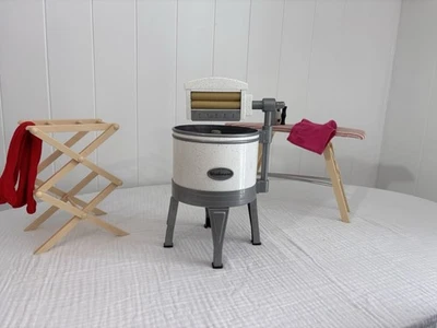 American Girl KIT'S WASHDAY LAUNDRY SET - Washmore, Ironing Board, Drying Rack - Image 1 of 4