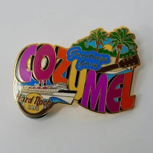 NUEVO Pin Hard Rock Café Crucero Saludos desde Cozumel México Edición Limitada - Imagen 1 de 3