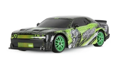 DRIFT SPORT MUSCLE CAR 4WD 1:24 RTR GRÜN 15k/mh AMEWI21132 UNTERBODENBELEUCHTUNG - Bild 1 von 4