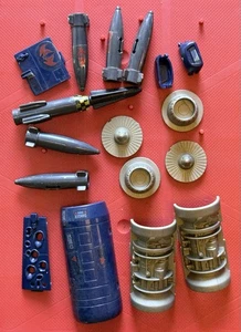 Vintage GI Joe Cobra RATTLER Parts Lot 1984 Hasbro MISSILES COVERS NICE!! - Picture 1 of 1
