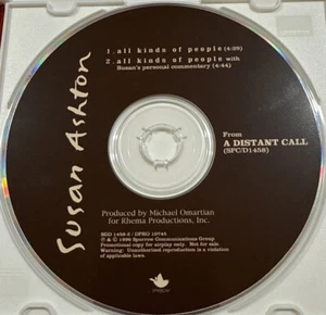 UNRELEASED RADIO Version Susan Ashton “All Kinds Of People ‘96 Sparrow CD Single - Foto 1 di 3