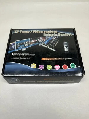 TV Tuner/Video Capture/FM Radio PCI Card with Remote Control TV-PCIRC - Image 1 of 3