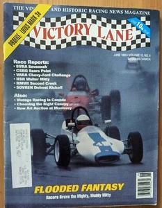 Victory Lane Magazine June 1995 Vintage Canadian Racing Choosing Right Canopy - Imagen 1 de 5
