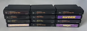 Lot of 12 Texas Instruments TI-99/4A Computer Cartridges — Tested/Working - Picture 1 of 9