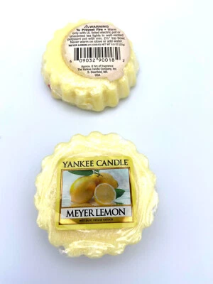 Lote de 2 - Yankee Candle LA TARTA DE CERA SE DERRITE 0,8 oz / 22 g (VACACIONES / ESPECIAS / FRUTA)  Foto 1 de 4