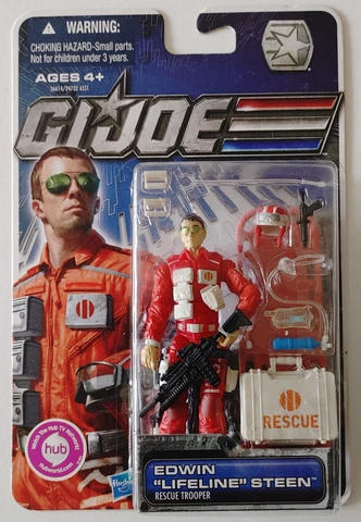 Edwin Lifeline Steen 30th Renegades G.I. JOE COBRA New MOC Cover