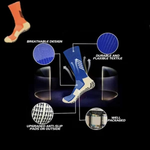 Calcetines antideslizantes deportivos premium con agarre fútbol fútbol calcetines de baloncesto mujer hombre - Imagen 1 de 11