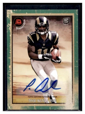 2013 Topps Turkey Red TAVON AUSTIN ROOKIE AUTOGRAPH RC Auto 4/10! RAMS! - Image 1 of 2