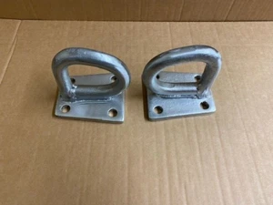 Land Rover Serie/Defender Schwerlast D-Ring Abschleppaugen vorne 242139 PAAR - Bild 1 von 5