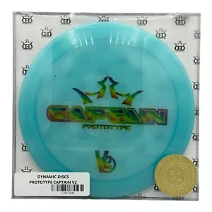 Dynamic Discs V2 Captain Prototype 178g Collector Box RARE - Picture 1 of 3