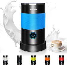 Montalatte Elettrico 5 in 1 Cappuccinatore Elettrico 600W 240Ml Macchina per Cap