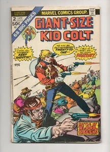 Colt Tamaño Gigante Kid #2 Más RARO ESCASO Tamaño Gigante X-Men #1! 68 piezas Fn 1975 6,0 - Imagen 1 de 3