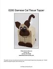 Siamese Cat Tissue Topper-Plastic Canvas Pattern or Kit