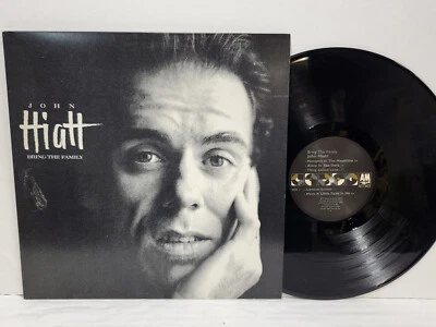 JOHN HIATT Bring The Family 1987 LP A&M SP-5158 NEAR MINT Vinyl w/ Lyrics - Image 1 of 4