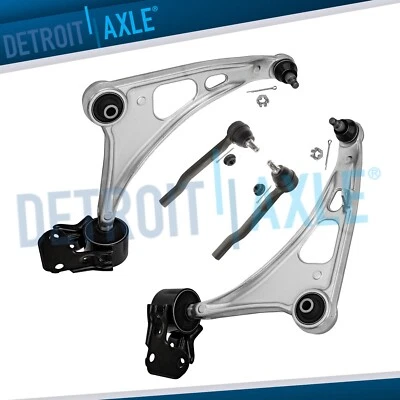Front Lower Control Arms Outer Tie Rod Ends for Honda Pilot Ridgeline Passport - Image 1 of 4
