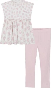 Calvin Klein Girls 2 Pieces Tunic Legging Set Size 2T 3T 4T 4 5 6 6X - Picture 1 of 1
