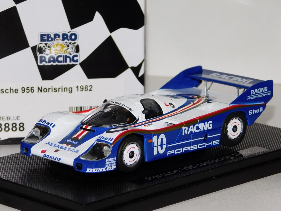 PORSCHE 956 #10 NORISRING 1982 EBBRO 43888 1:43 - Immagine 1 di 1