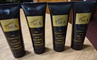 Lot of 4 Signature Club A The 5 Essentials Body Treatment Creme 2 Oz each SEALED - Image 1 of 3