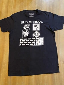 Nintendo Super Mario Bros. Herren T-Shirt Large Schwarz Oldschool! Cool! - Bild 1 von 3