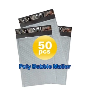 SuperPackage® 50 #7 14.25 X 19 Poly Bubble Mailers Padded Envelopes - Afbeelding 1 van 7