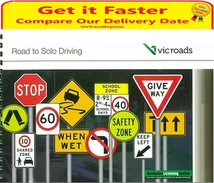 VIC ROADS Road To Solo Driving Car Learner Book Latest Edition 2023 - Picture 1 of 5