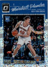 2016-17 Donruss Optic White Sparkle #198 Marshall Plumlee 