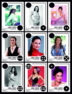 LYNDA CARTER 1 BOX WITH COLLECTIBLE DOMINO CARDS ARGENTINA! NIB