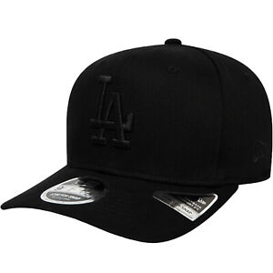 New Era LA Dodgers Tonal 9FIFTY Stretch Adjustable Snapback Cap Hat - Black