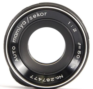 Auto Mamiya Secor 1:2 f=50mm - RARE & Collectable M42 Screw & DIGITAL fit Lens - Picture 1 of 4