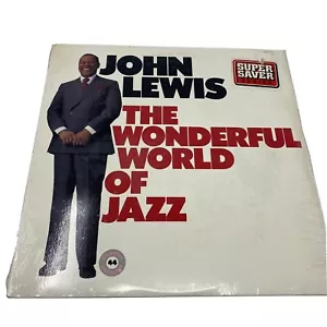 John Lewis THE WONDERFUL WORLD OF JAZZ Vinyl LP Record VG+ - Imagen 1 de 2
