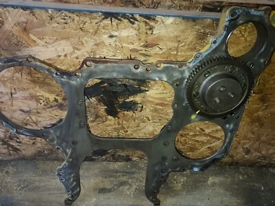 CAT 3406B 卡特彼勒柴油发动机定时盖背板 7W4886 原始设备制造商 — 第 1/3 张图片