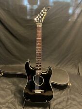 1986 Vintage Kramer Ferrington Acoustic/Electric Guitar-Black for sale