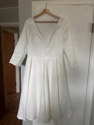 Vestido de novia 'Blanco' Talla 14 - ¡Nuevo! Foto 1 de 3