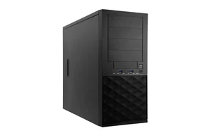 InWin PE052T2X.U3 PC Case -PE Series MidTower ATX mATX E-ATX 4x5.25 1x3.5 Black - Picture 1 of 4