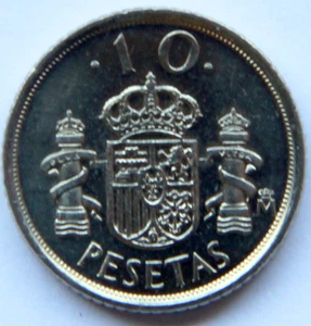 ESPAÑA JUAN CARLOS I 10 PESETAS 1999 KM-1012 (ROLLO COMO NUEVO) - Imagen 1 de 2