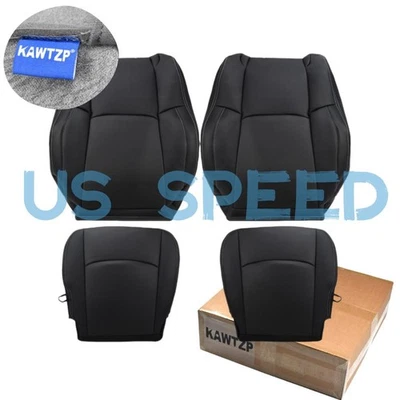 Кожаный чехол на сиденье Dodge Ram 1500 2500 Laramie 2013 2014 2015-2018 годов выпуска черный - Изображение 1 из 4