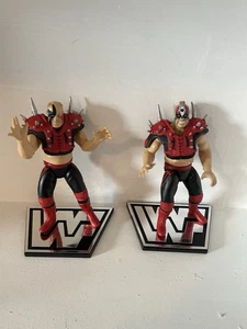 1997 WWF WCW WWE JAKKS CLASSIC LEGION OF DOOM LOD HAWK ANIMAL Road Warriors Set - Bild 1 von 7