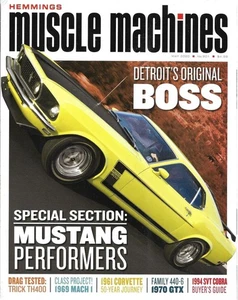 HEMMINGS MUSCLE MACHINES 2020 MAY - 69 BOSS 302, HELLCAT,PLYMOUTH GTX, FIREBIRD - Imagen 1 de 1