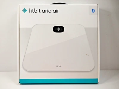 Умные цифровые весы для ванной Fitbit Aria Air Bluetooth Wifi треки вес НОВЫЕ - Изображение 1 из 4
