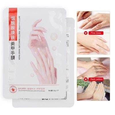 Organic Dry Hand Exfoliating Mask Hand Skin Repair Peeling Mask Hand - Image 1 of 4