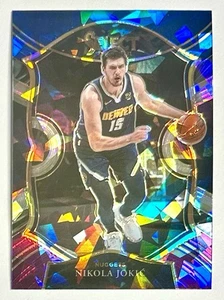 2020-21 Select Nikola Jokic Blue White Purple Ice Prizm Refractor SP #58 Nuggets - Bild 1 von 12