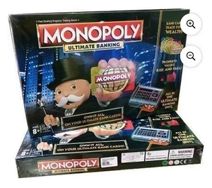 3 monopoly board games Ultimate Banking Jeff Foxworthy & Birmingham Opoly - Picture 1 of 2